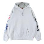 ショッピングシュプリーム シュプリーム 21AW Multi Logo Hooded Sweatshirt マルチロゴ フーデッド スウェットシャツ プルオーバーパーカー フーディー グレー