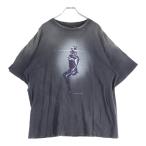 ショッピングマイケル SAINT MICHAEL セントマイケル ×Hajime Sorayama SS TEE MASK 空山基 マスク 半袖Tシャツ カットソー グレー SM-HR1-0000-C75