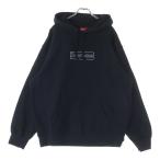 ショッピングシュプリーム SUPREME シュプリーム 21SS KAWS Chalk Logo Hooded Sweatshirt カウズ チョークロゴ スウェットプルオーバーパーカー ブラック