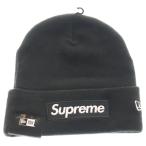 SUPREME シュプリーム 25AW ×New Era Box Logo Beanie ニューエラ ボックスロゴ ビーニー ニット帽 ブラック