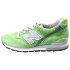 ショッピングニューバランス 996 New Balance ニューバランス M996GRN メッシュローカットスニーカー シューズ ライトグリーン US8/26cm