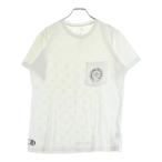 CHROME HEARTS クロムハーツ マルチモチーフバックプリント ホースシュー 半袖Tシャツ カットソー ホワイト