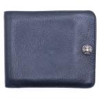 CHROME HEARTS クロムハーツ 1SNAP 1スナップ クロス ボールボタン レザーウォレット 財布 ブラック BCA361