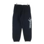 SUPREME シュプリーム 24AW Raised Script Sweatpant レイズド スクリプト ロゴ刺繍 スウェットパンツ ブラック