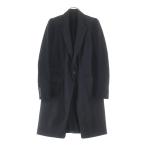 DIESEL BLACK GOLD дизель черный Gold шерсть Пальто Честерфилд рукав переключатель серый / черный 