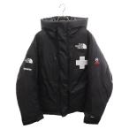 ショッピングノースフェイス ダウン SUPREME シュプリーム 22SS×THE NORTH FACE RG BALTORO JACKET ザノースフェイス バルトロ ナイロンダウンジャケット ブラック ND02201I