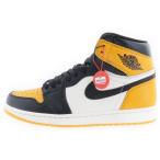 ナイキ AIR JORDAN 1 エアジョーダン1 レトロハイOG タクシー ハイカットスニーカー イエロー/ブラック US10.5/28.5cm 555088-711