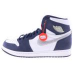 NIKE ナイキ AIR JORDAN 1 HIGH OG CO.JP 2020 エアジョーダン ハイカットスニーカー ホワイト/ネイビー US10/28cm DC1788-100