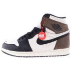 ナイキ AIR JORDAN 1 RETRO HIGH OG DARK MOCHA エアジョーダン1 ダークモカ ハイカットスニーカー US10/28cm 555088-105
