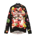 SUPREME シュプリーム 21AW Skittles Castelli L/S Cycling Jersey カステリ サイクルジャージー 長袖シャツ ブラック