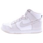 NIKE ナイキ DUNK HIGH RETEO VAST GREY ダンク バストグレー ハイカットスニーカー ホワイト/グレー US10/28cm DD1399‐100