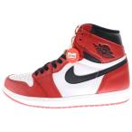 ナイキ 2015年 AIR JORDAN 1 RETRO HIGH OG CHICAGO 555088-101 エアジョーダン1ハイカットスニーカー シカゴ ホワイト/レッド US12/30cm