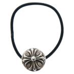 CHROME HEARTS クロムハーツ HAIRBAND クロスボール ヘアバンド ヘアゴムコンチョ シルバー BCA151
