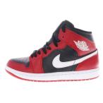 NIKE ナイキ AIR JORDAN 1 MID DQ8426-061 エアジョーダン1 ミッドカットスニーカー US7.5/25.5cm レッド/ブラック