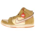 ナイキエスビー【観賞用 2010年製】DUNK ダンク エリックコストン ハイカットスニーカー US10.5/28.5cm ゴールド 313171-702