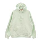 SUPREME シュプリーム 23AW Box Logo Hooded Sweatshirt ボックスロゴ刺繍スウェットプルオーバーパーカー ライトグリーン