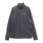 ARC'TERYX アークテリクス Rho LT Zip Neck ハーフジップ 長袖Tシャツ ブラック 27589