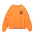 CHROME HEARTS クロムハーツ VINE DGR CRW SWT DAGGER ヴァインダガー クルーネックスウェット オレンジ