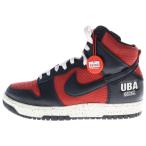NIKE ナイキ ×UNDERCOVER DUNK HIGH UBA DD9401-600 アンダーカバー ダンク ハイカットスニーカー ブラック/レッド US8/26m