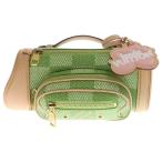 LOUIS VUITTON ルイヴィトン ×Tyler The Creator ×タイラーザクリエイター ダミエ ミニゴルフバッグ レザー グリーン N40635 ICチップ