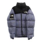 SUPREME シュプリーム 21SS ×THE NORTH FACE Studded Nuptse Jacket ノースフェイス スタッズ ヌプシ ダウンジャケット ブルー ND42100I