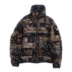 MONCLER モンクレール FREVILLE GIUBBOTTO ロゴワッペン ペイズリー リバーシブルダウンジャケット ネイビー G20911A00015 68950