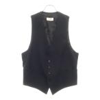CELINE セリーヌ Wool Vest 5ボタン ウールベスト ブラック 2I091650D