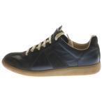 Maison Margiela メゾンマルジェラ REPLICA SNEAKERS レプリカ ジャーマントレーナー ローカットスニーカー シューズ ブラック