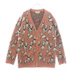 セリーヌ 22SS エイミー ドリアン ブラッシュドコットンアーティストジャガードカーディガン 2A94W531Q