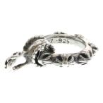 CHROME HEARTS クロムハーツ EWLP CRSアイウェアループ クロスバンドレザーブレードネックレストップ シルバー
