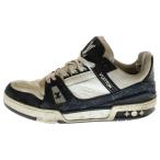LOUIS VUITTON ルイヴィトン LV Trainer Line Sneaker LVトレイナーライン ローカットスニーカー シューズ ホワイト/ブラック 1A9JGB