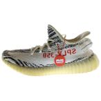 アディダス YEEZY BOOST 350 V2 ZEBRA CP9654 イージーブースト 350 V2 ゼブラ ローカットスニーカー シューズ ホワイト/ブラック US9/27cm