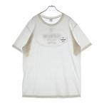 SUPREME シュプリーム 24AW CREST TEE クレストロゴプリント クルーネック半袖Tシャツカットソー ホワイト