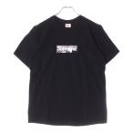 SUPREME シュプリーム 21SS×Emilio Pucci Box Logo Tee エミリオプッチ ボックスロゴプリント半袖Tシャツ 半袖カットソー ブラック