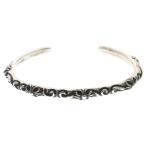 ショッピングHEARTS CHROME HEARTS クロムハーツ BANGLE SBT SBTバンドバングル ブレスレット シルバー BCA126