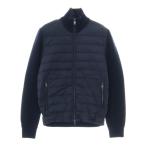 MONCLER モンクレール MAGLIONE TRICOT GARDIGAN E20919412700 9466 マグリオン ニット切替 ダウンジャケット ネイビー