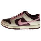 ナイキ DUNK LOW RETRO PRM VALENTINE'S DAY ダンク バレンタインデー ローカットスニーカー バーガンディ/ピンク US8.5/26.5cm DR9705-100