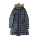 MONCLER モンクレール HERMIFUR GIUBBOTTO エルミファー ロングダウンジャケット グレー レディース 420934995615
