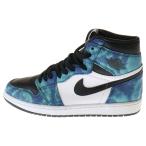 ショッピングHIGH ナイキ WMNS AIR JORDAN 1 HIGH OG Tie-Dye ウィメンズ エアジョーダン1 タイダイブルー ハイカットスニーカー US11/28.0cm CD0461-100
