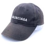 ショッピングバレンシアガ BALENCIAGA バレンシアガ 17AW ロゴ刺繍ベースボールキャップ 帽子 ブラック
