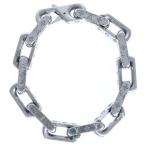 LOUIS VUITTON ルイヴィトン モノグラム コリエチェーンブレスレット M00308 シルバー