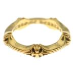 CHROME HEARTS クロムハーツ 22K PLUS AND BONE プラスアンドボーン リング ゴールド