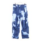 ショッピングシュプリーム SUPREME シュプリーム 21AW ×THE NORTH FACE Bleached Denim Print Mountain Pant ブリーチ総柄プリントマウンテンパンツ ブルー NP52101I