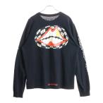 CHROME HEARTS (クロムハーツ) ×MATTY BOY 99eyes Chomper L/S Tee ×マッティボーイ チョンパープリント長袖Tシャツ ブラック