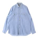 ショッピングINDIVIDUALIZED INDIVIDUALIZED SHIRTS インディビジュアライズド シャツ ワンポケット 長袖シャツ ブルー