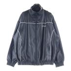 BREATH ブレス 25AW SCRIPT LOGO TRACK JACKET BR25AW-C5012 札幌限定 スクリプトロゴ刺繍 フェイクレザートラックジャケット ブラック