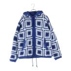 ショッピングシュプリーム SUPREME シュプリーム 20AW Crochet Hooded Zip Up Sweater クロシェジップアップパーカー フーディー ブルー