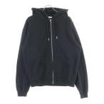 ショッピングセリーヌ CELINE セリーヌ HOOD LOGO ZIP UP HOODIE フードロゴジップアップパーカー フーディー ブラック 2Y497670Q