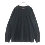 SUPREME シュプリーム 24AW Small Box L/S Tee スモールボックスロゴ クルーネック長袖Tシャツカットソー ロングスリーブ ロンT ブラック