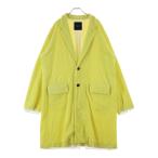UNUSED Anne б/у Chesterfield coat futoshi . вельвет Пальто Честерфилд желтый 